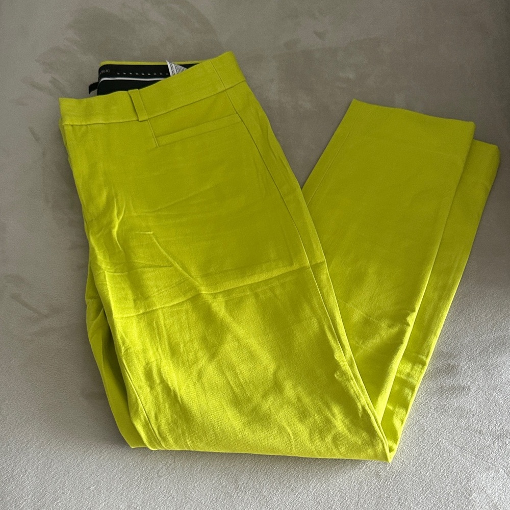 Banana Republic Chartreuse Sloan Pants